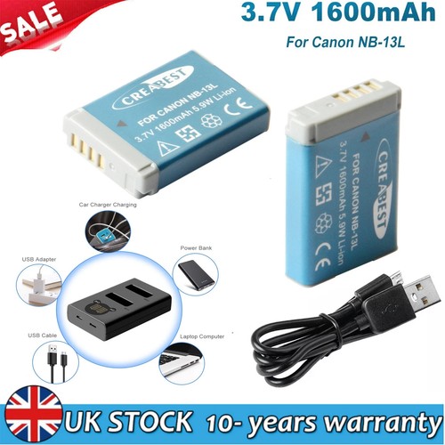 13l 1600mah battery - 2x,