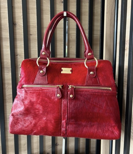 Luxury red real - red, leather