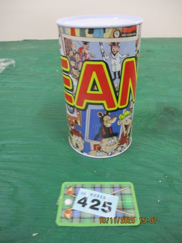 Beano metal piggy bank