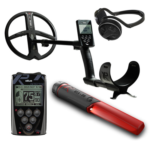 Deus metal detector with - detector, 9"