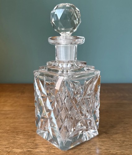 19th century crystal decanter - 19th,