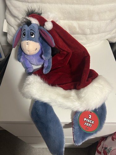 Eeyore santa hat disney - eeyore,