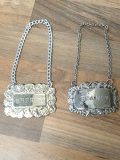 Decanter labels sherry - decanter, &