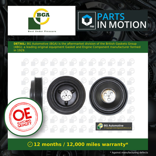 Crankshaft pulley fits - (tvd),