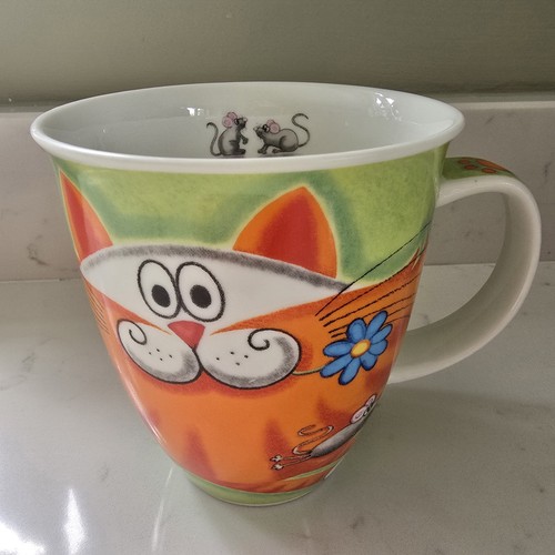 Dunoon fat cats large mug - large, jane