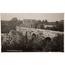 STAVERTON Devon, The Bridge RP Postcard, Unused