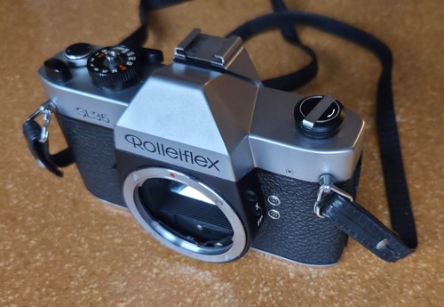 Rollei sl35 camera body near - camera, body,