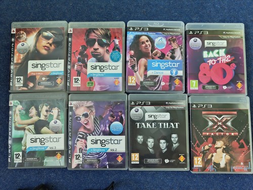 Ps3 singstar games mics - ps3,
