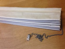 SALE******Laura Ashley Bacall Silver 3634925 Roman Blind Made To Measure