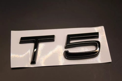 Gloss black letters - letters, badge