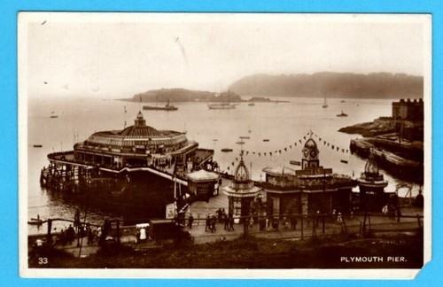 2510 101 postcard plymouth - postcard,