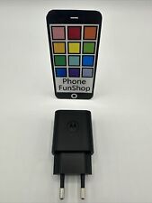 Genuine Motorola MC-102 10W EU 2pin Adapter Charger - Black