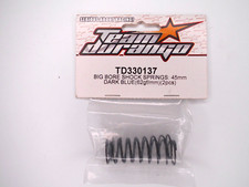 Team Durango Front 45mm Big Bore Springs - Dark Blue, TD330137 DEX210, DEX410