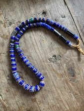 Antique Venetian Blue Chevron