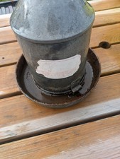Vintage Galvanised Chicken