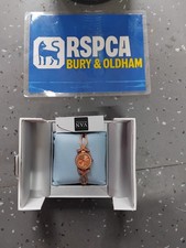 Van Peterson Womens Rose Gold Bracelet Watch Rose Gold Designer Wrist Watch 