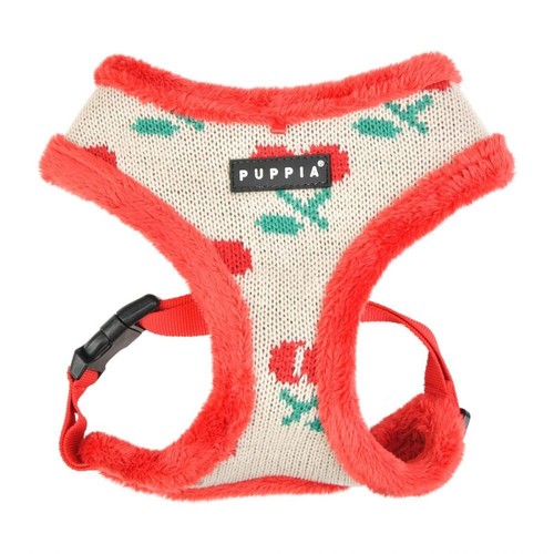 Puppia cheryl harness red - cheryl, a