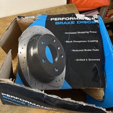 Rear Drilled & Grooved