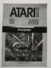 Phoenix - Atari 2600 Game Manual Instructions