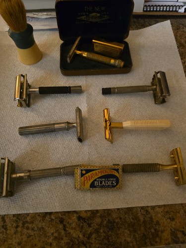 Vintage shaving lot - vintage,