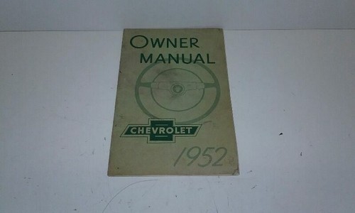 Chevrolet passenger 1952 - ,