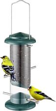 iBorn Metal Bird Feeder Nyger Niger Seed Feeder for Finch Goldfinch Thistle See