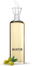 Oil Dispenser Borosilicate Glass Olive Oil Bottle - 500Ml Non Drip Dispenser - L