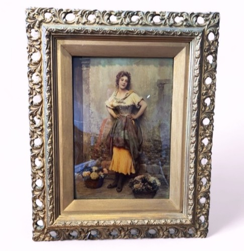 Victorian flower seller - victorian,