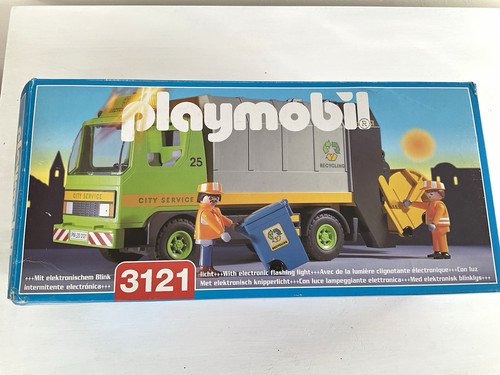 Empty playmobil 3121 recycling - empty,