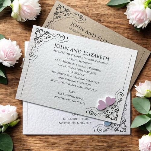 Wedding invitations evening - invitations,
