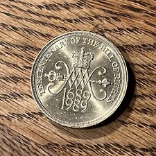 1989 £2 Pound Coin Tercentenary of the Bill of Rights  Good Condition.