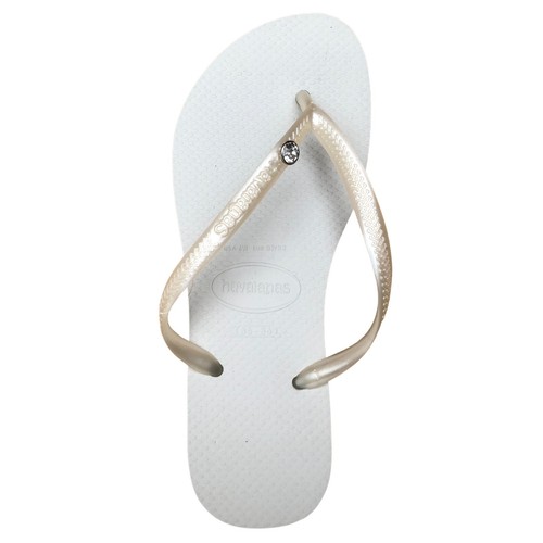 Swarovski crystal flip flops - crystal,