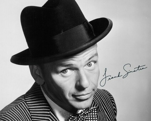 Frank sinatra autograph signed - frank,