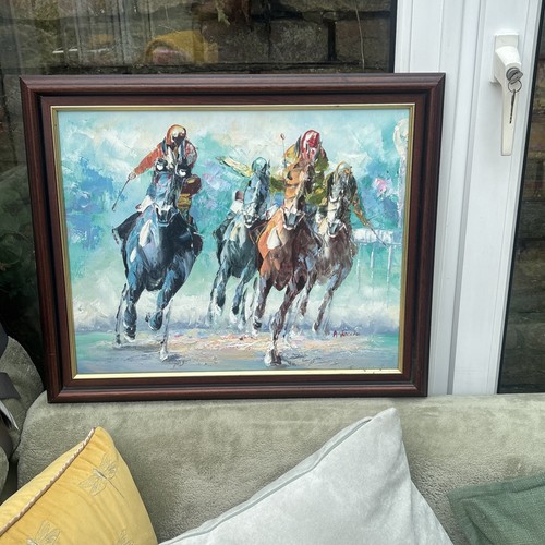 Anthony veccio racetrack horse - veccio,