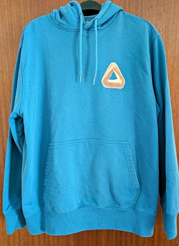 Palace mens blue hoodie - palace,