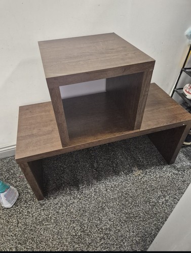 Elegant wooden coffee - coffee, table