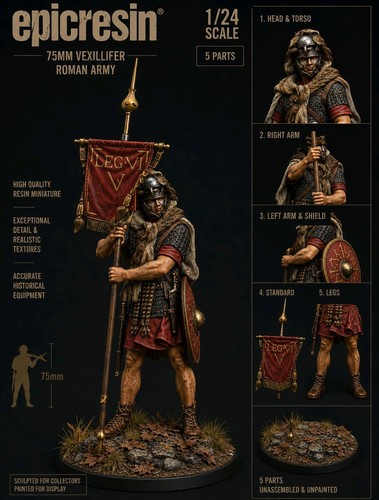 75mm resin model - 1/24,