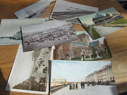 Vintage postcards rhyl - vintage, of