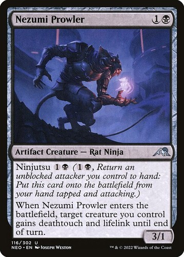 Mtg nezumi prowler - prowler, (116)