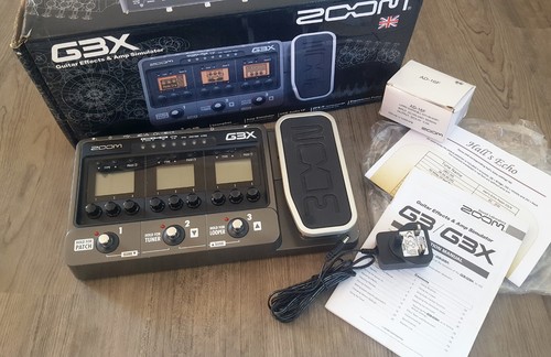 Zoom g3x multi effects with - g3x,
