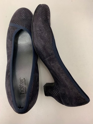 New ladies hotter navy suede - navy,