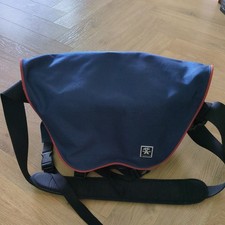 Crumpler  Padded Camera Bag Vintage Dark Blue Car Seat Type Shoulder Strap EXC