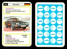 1 x info card prototype car Porsche FLA - S62