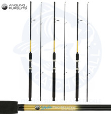 3 x 6ft Strike Master 2pc Spinning Fishing Rods Pike Perch Trout Bass Sea Lure