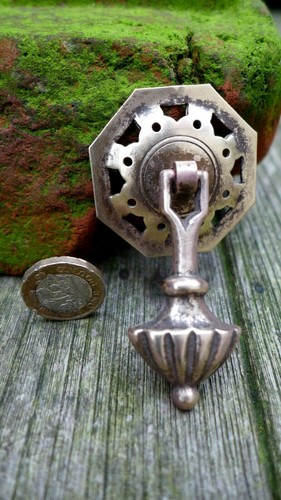 Antique vintage brass pull