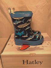 Hatley Boys Shiny Shark Rain