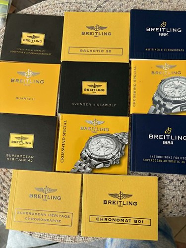 Breitling manuals plus - manuals,, (10)