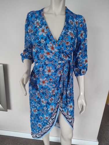 Zara wrap dress floral print - wrap,