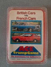 Vintage Ace Trumps Card Game -