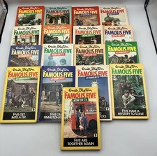 The Famous Five Books Bundle X 16 Enid Blyton Now On TV Series Knight #8